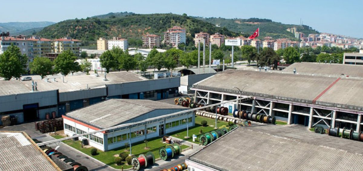 Mudanya kablo fabrikası, bugün Türk Prysmian Kablo